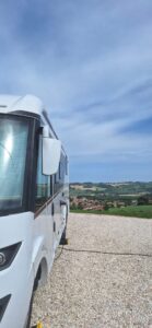 Hondvriendelijke camperplaats in Le Marche