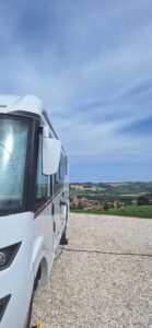 Hondvriendelijke camperplaats in Le Marche