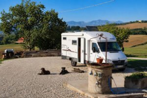hondvriendelijke accomodatie in Le Marche