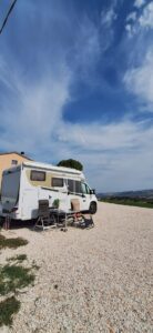 Hondvriendelijke camperplaats in Le Marche