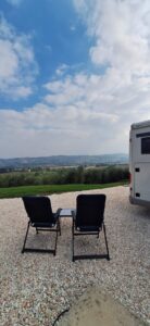 Hondvriendelijke camperplaats in Le Marche