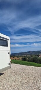 Hondvriendelijke camperplaats in Le Marche